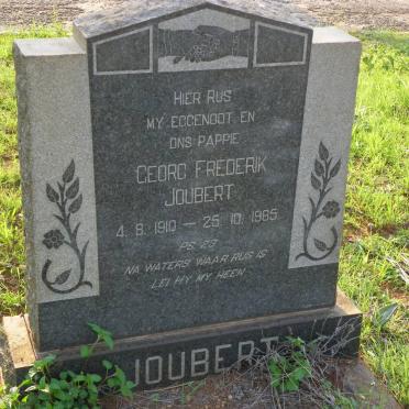 JOUBERT Georg Frederik 1910-1965
