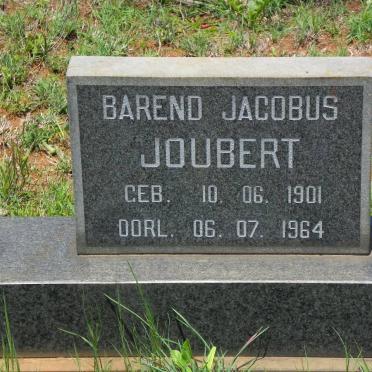 JOUBERT Barend Jacobus 1901-1964