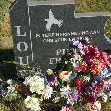 LOUW Pieter Francois 1961-2005