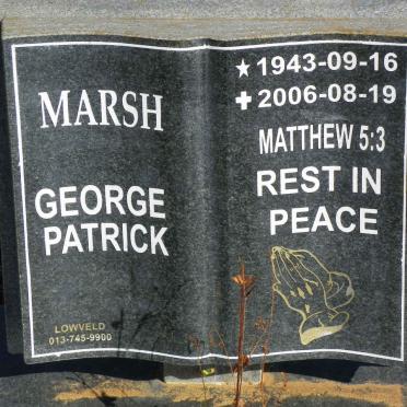 MARSH George Patrick 1943-2006