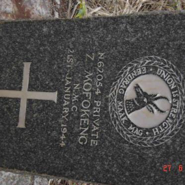 MOFOKENG Z. -1944