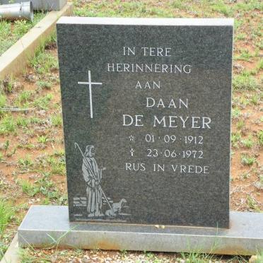 MEYER Daan, de 1912-1972