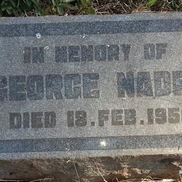 NADER George -1956