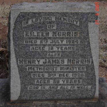 NORRIS Henry James -1926 :: NORRIS Eileen -1924