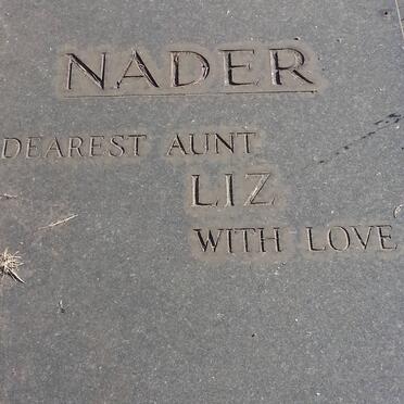 NADER Liz