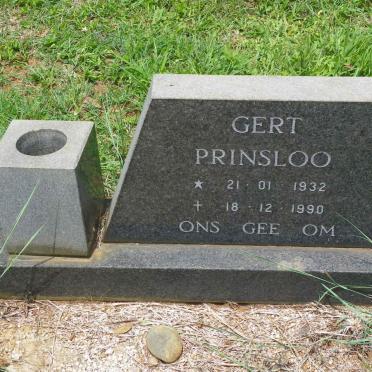 PRINSLOO Gert 1932-1990