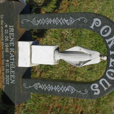 PORTEOUS Irene Kathleen 1948-2007