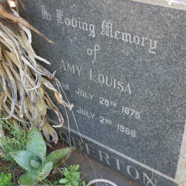 ROBERTON Amy Louisa 1875-1966