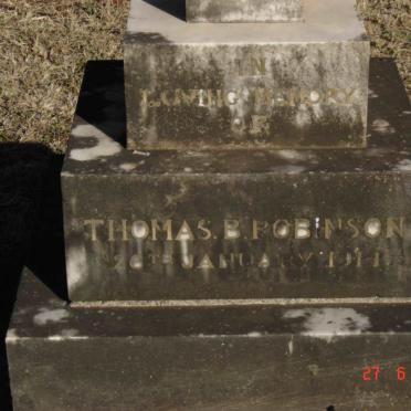 ROBINSON Thomas B.  -1914