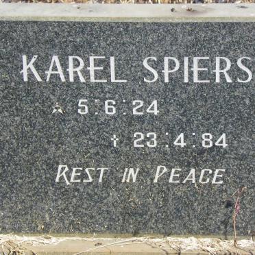 SPIERS Karel 1924-1984