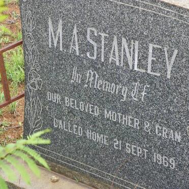 STANLEY M.A. -1969