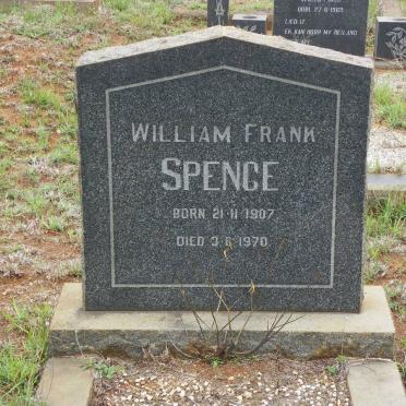 SPENCE William Frank 1907-1970