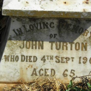 TURTON John -1906