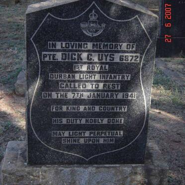 UYS Dick C. -1941