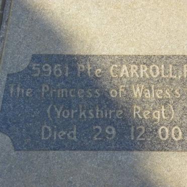 CARROLL P. -1900