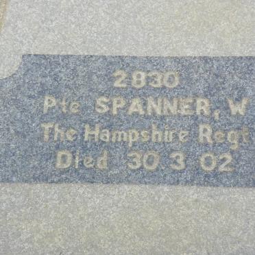 SPANNER W. -1902