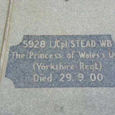 STEAD W.B. -1900