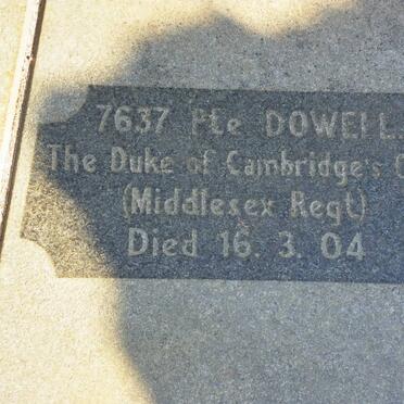 DOWELL -1904