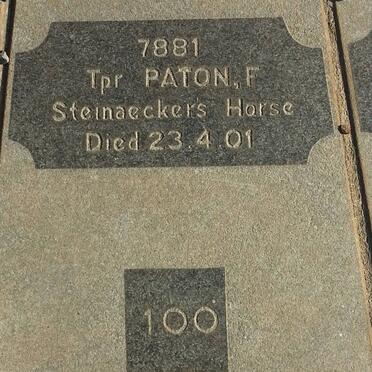 PATON F. -1901