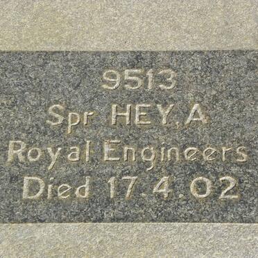 HEY A. -1902