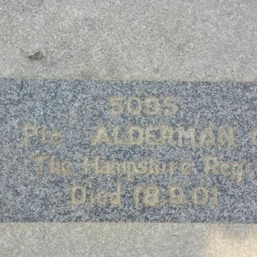 ALDERMAN C. -1901