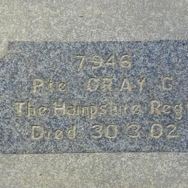 GRAY G. -1902