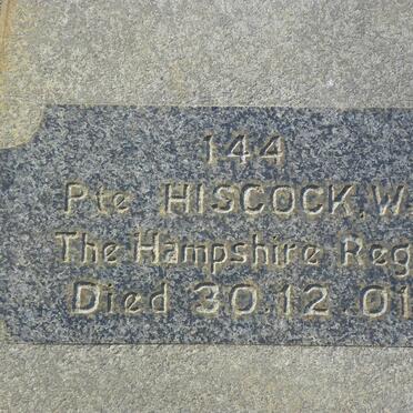 HISCOCK W.J. -1901