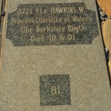 HAWKINS W. -1901