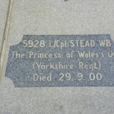 STEAD W.B. -1900