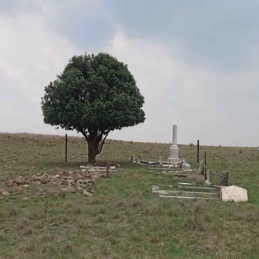 Mpumalanga, BETHAL district, De Krans van Blesbokspruit 305, farm cemetery _1