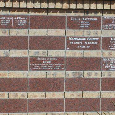 3. Memorial wall
