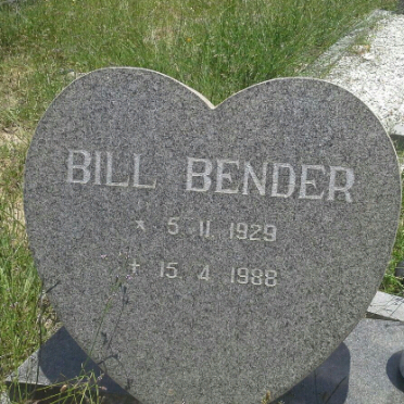 BENDER Bill 1929-1988