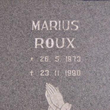 ROUX Marius 1973-1990