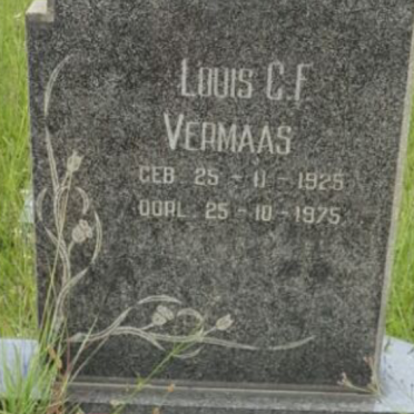 VERMAAS Louis C. F. 1925-1975
