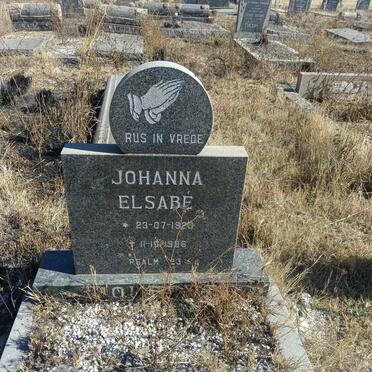 ? Johanna Elsabe 192?-1996