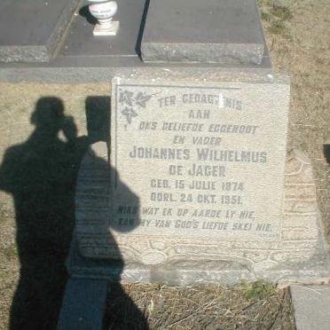 JAGER Johannes Wilhelmus, de 1874-1951