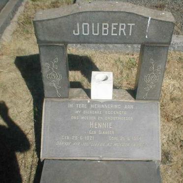 JOUBERT Hennie nee SLABBER 1921-1964
