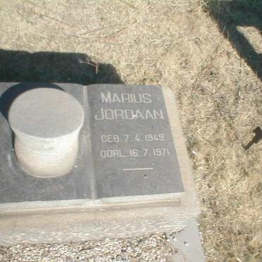 JORDAAN Marius 1949-1971