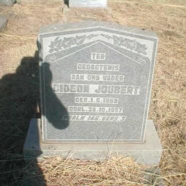 JOUBERT Gideon 1869-1957