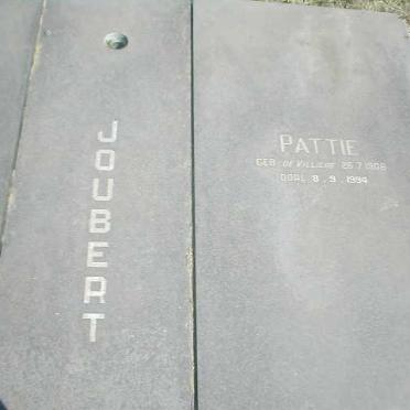JOUBERT Pattie 1906-1994