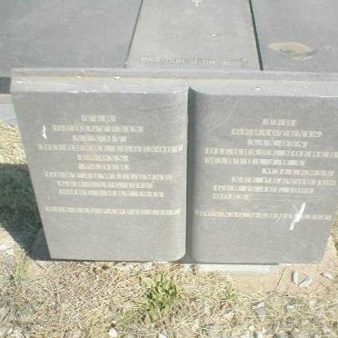 WILLEMSE Gert J.d. 1912-1948 &amp; Martha J.W.A. PRETORIUS 190?-??