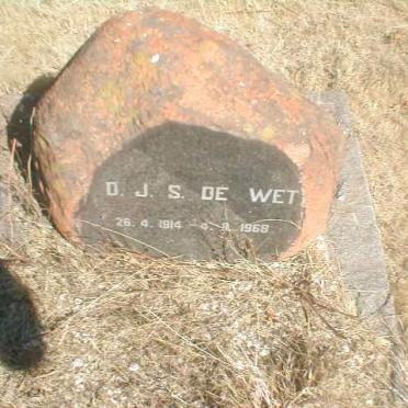 WET D.J.S. De 1914-1968