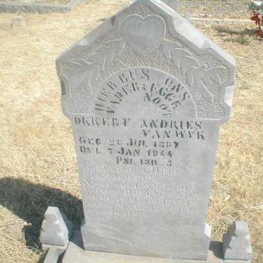 WYK Okkert Andries, van 1867-1944