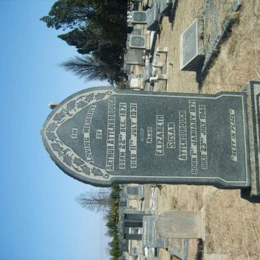 ATTENBOROUGH Arthur 1871-1931 &amp; Elizabeth Susan 1871-1948