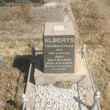 ALBERTS Joey 1933-1944