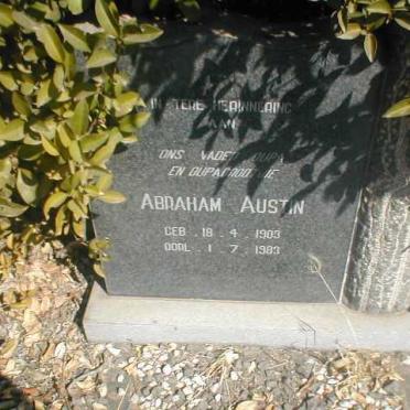 AUSTIN Abraham 1903-1983