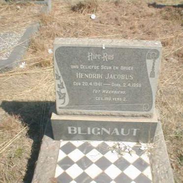 BLIGNAUT Hendrik Jacobus 1941-1959