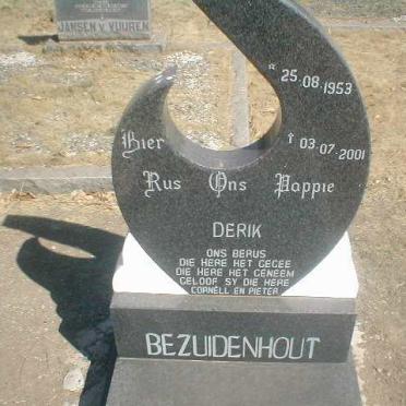 BEZUIDENHOUT Derik 1953-2001