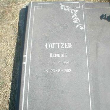 COETZER Hendrik 1914-1962