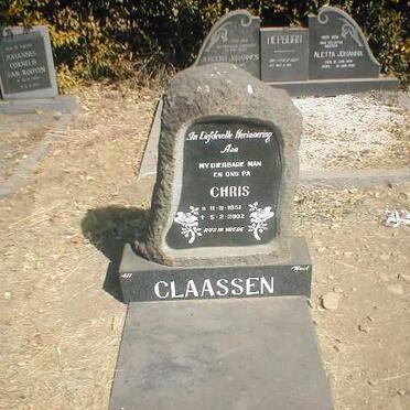 CLAASSEN Chris 1951-2002